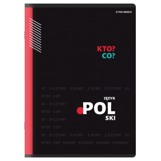 ZESZYT TOP SP J.POLSKI A5 60K.LINIA 10szt., Podkategoria, Kategoria