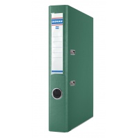 Segregator DONAU Premium, PP, 50mm, zielony, Segregatory polipropylenowe, Archiwizacja dokumentów