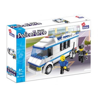 KLOCKI KONSTRUKC. ALLEBLOX POLICJA 134 EL 29X19X5, Podkategoria, Kategoria