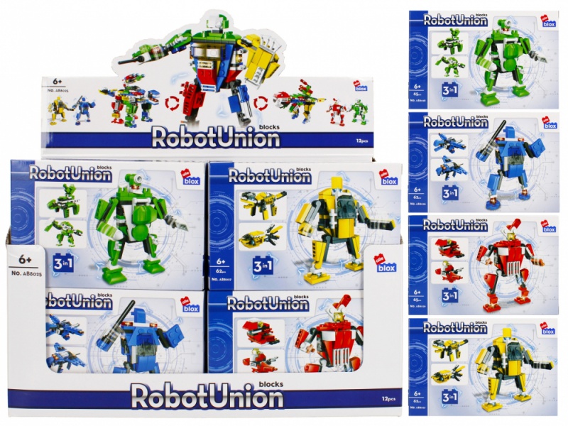 KLOCKI KONSTRUKCYJNE ALLEBLOX ROBOT 62-65 EL, Podkategoria, Kategoria