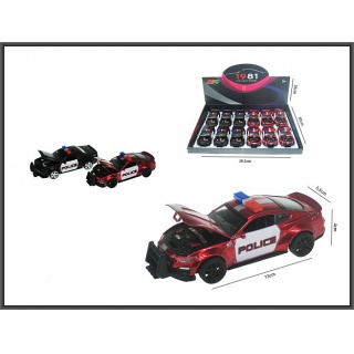 AUTO POLICJA BUMP&OPEN 12CM NAPĘD 5223, Podkategoria, Kategoria