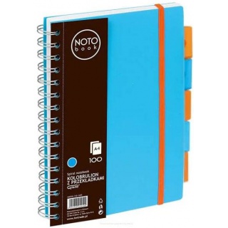 KOŁOBRULION GRAND NOTOBOOK A4 100 NIEBIESKI LINIA, Podkategoria, Kategoria