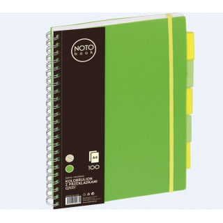 KOŁOBRULION GRAND NOTOBOOK A4 100 ZIELONY LINIA, Podkategoria, Kategoria