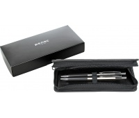 Zestaw PENAC, długopis PEPE + ołówek PEPE + torebka, czarne etui, Długopisy, Artykuły do pisania i korygowania