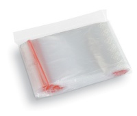 STELLA String bags, 40x60 mm, 100 pcs, transparent