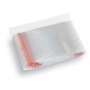 STELLA String bags, 40x60 mm, 100 pcs, transparent