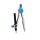 Cyrkiel KEYROAD Vivi, metalowy, z ołówkiem, w etui, display, mix kolorów