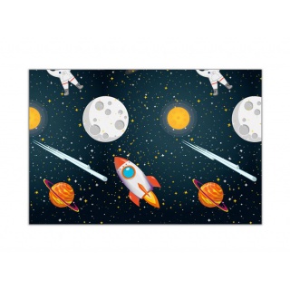 OBRUS PLASTIKOWY "Rocket Space" 120x180 cm, Podkategoria, Kategoria