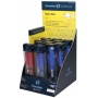 Fountain pen display, SCHNEIDER Base Kid, 12 pcs + 1 pen for FREE, assorted colours