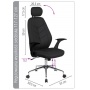 Office chair, OFFICE PRODUCTS, Tenerife, black