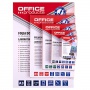 Lamination foil, OFFICE PRODUCYS, A4, 2x125 micr; glossy, 100 pcs, transparent