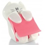 Sticky notes holder, POST-IT® Kitten (CAT-330), white, 1 Super Sticky Z-Notes included