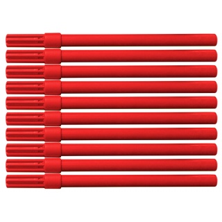 Flamaster biurowy OFFICE PRODUCTS, czerwony, Flamastry, Artykuły do pisania i korygowania
