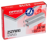 Zszywki OFFICE PRODUCTS, 23/10, 1000szt., Zszywki, Drobne akcesoria biurowe