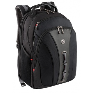 Plecak WENGER Legacy, 16", 350x450x250mm, czarny/szary, Torby, teczki i plecaki, Akcesoria komputerowe