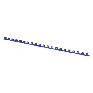 Grzbiety do bindowania OFFICE PRODUCTS, A4, 8mm (45 kartek), 100 szt., niebieskie, Akcesoria do laminacji i bindowania, Prezentacja