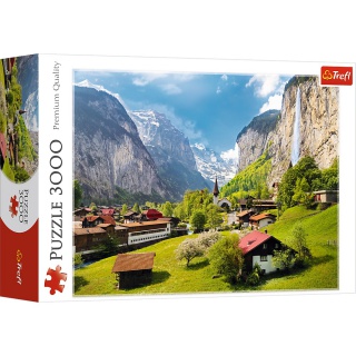 Puzzle 3000 - Lauterbrunnen, Szwajcaria !, Podkategoria, Kategoria