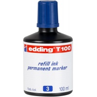 Refill ink permanent marker e-T100 EDDING, blue