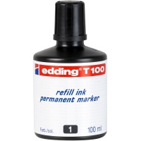 Refill ink permanent marker e-T100 EDDING, black