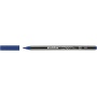 Pen porcelain brush e-4200 EDDING, 1-4mm, steel blue