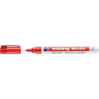 Marker do ubrań e-8040 EDDING, 1 mm, czerwony, Markery, Artykuły do pisania i korygowania