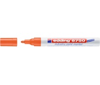 Marker olejowy przemysłowy e-8750 EDDING, 2-4 mm, pomarańczowy, Markery, Artykuły do pisania i korygowania