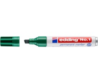 Marker permanent e-no. 1 EDDING, 1-5mm, green