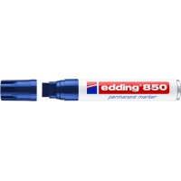 Marker permanentny e-850 EDDING, 5-15 mm, niebieski, Markery, Artykuły do pisania i korygowania