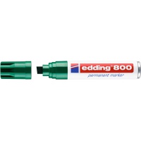Marker permanent e-800 EDDING, 4-12mm, green