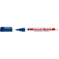 Marker permanentny e-404 EDDING, 0,75 mm, niebieski, Markery, Artykuły do pisania i korygowania
