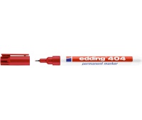 Marker permanent e-404 EDDING, 0,75mm, red
