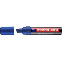 Marker permanentny e-390 EDDING, 4-12 mm, niebieski, Markery, Artykuły do pisania i korygowania