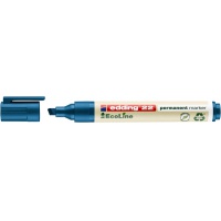 Marker permanentny e-22 EDDING ecoLine, 1-5 mm, niebieski, Markery, Artykuły do pisania i korygowania
