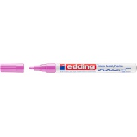 Marker olejowy połyskujący e-751 EDDING, 1-2 mm, różowy, Markery, Artykuły do pisania i korygowania
