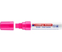 Marker kredowy e-4090 EDDING, 4-15 mm, różowy neonowy, Markery, Artykuły do pisania i korygowania