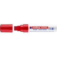 Marker chalk e-4090 EDDING, 4-15mm, red