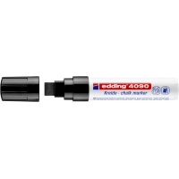 Marker kredowy e-4090 EDDING, 4-15 mm, czarny, Markery, Artykuły do pisania i korygowania