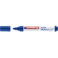Marker tekstylny e-4500 EDDING, 2-3 mm, niebieski, Markery, Artykuły do pisania i korygowania