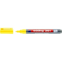 Marker do tablic e-361 EDDING, 1 mm, żółty, Markery, Artykuły do pisania i korygowania