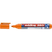 Marker do tablic e-360 EDDING, 1,5-3 mm, pomarańczowy, Markery, Artykuły do pisania i korygowania