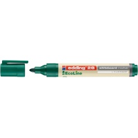 Marker do tablic e-28 EDDING EcoLine, 1,5-3 mm, zielony, Markery, Artykuły do pisania i korygowania
