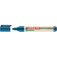 Marker do tablic e-28 EDDING EcoLine, 1,5-3 mm, niebieski, Markery, Artykuły do pisania i korygowania