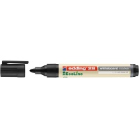 Marker do tablic e-28 EDDING EcoLine, 1,5-3 mm, czarny, Markery, Artykuły do pisania i korygowania