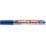 Marker do tablic suchościeralnych e-250 EDDING, 1,5-3 mm, niebieski, Markery, Artykuły do pisania i korygowania