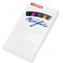 Marker acrylic medium e-5100 EDDING, 2-3mm, set 5, color mix