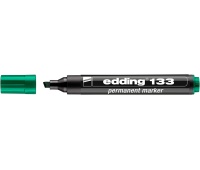 Marker permanent e-133 EDDING, 1-5mm, green