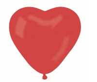 BALONY CR PASTEL "SERCE BEZ NADRUKU" CZERWONE /50/, Podkategoria, Kategoria