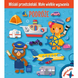 Misiaki-przedszkolaki Podróże. Książeczka, Podkategoria, Kategoria