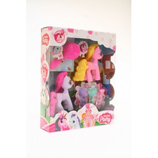 KONIKI PONY Z AKCESORIAMI 2 RODZ. 3850S 6908, Podkategoria, Kategoria