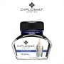 Fountain pen ink DIPLOMAT, in the inkwell, 30 ml, royal blue